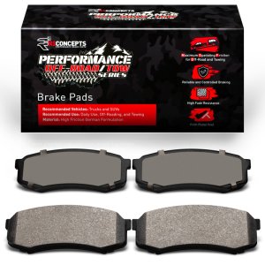 Toyota Land Cruiser Brake Pads - Rear - R1 Concepts - Off-Road/Tow - `93-`24 Toyota Land Cruiser Brake Pads - Rear - R1 Concepts - Off-Road/Tow - `93-`24